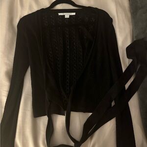 DVF knit cropped cardigan